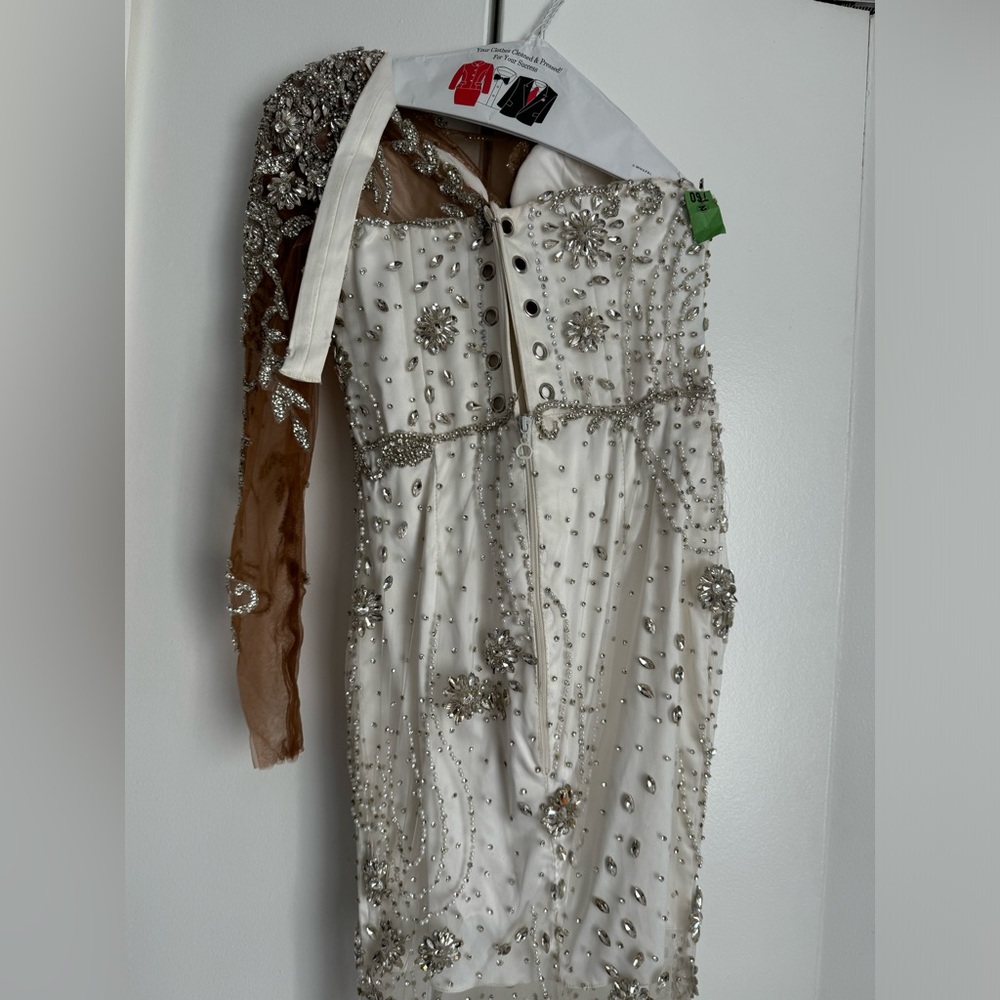 Custom Made Wedding Reception Dress. Great for Proms, Weddings, Events, Etc - Picture 8 of 11